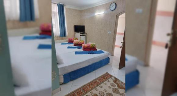 رزرو اتاق یک خوابه 5 تخته هتل آپارتمان سبحان